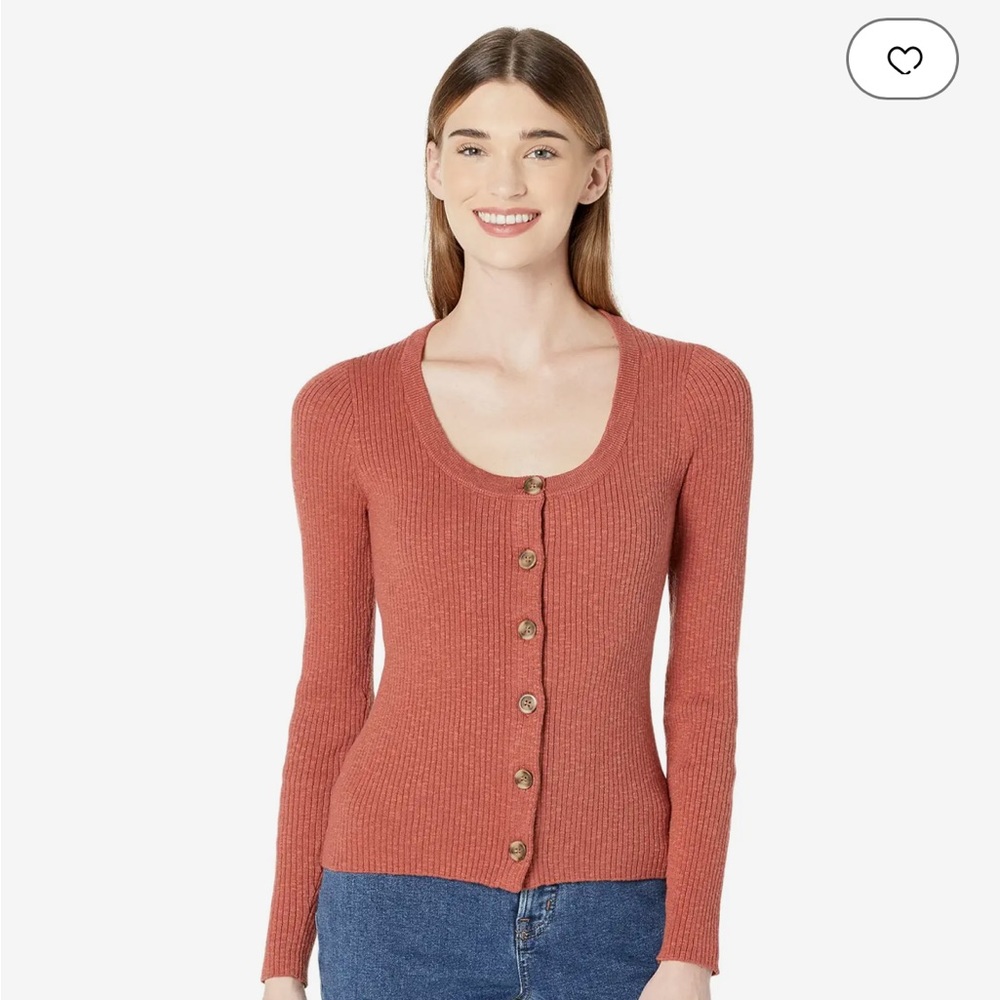 Madewell Scoopneck Cardigan Sweater, size small, NWT